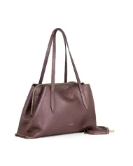Loristella Borsa a tracolla pelle Lorenza Bordeaux