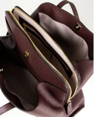 Loristella Borsa a tracolla pelle Lorenza Bordeaux