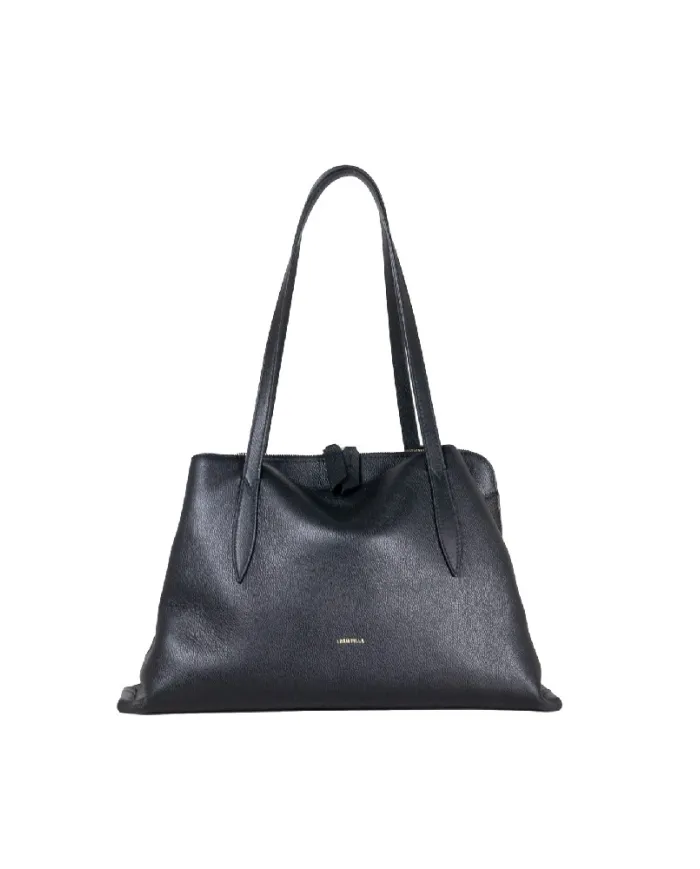 Loristella Borsa a tracolla pelle Lorenza Nero