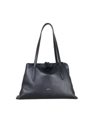 Loristella Borsa a tracolla pelle Lorenza Nero