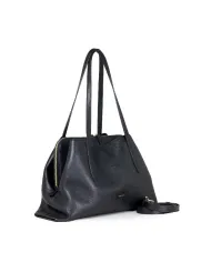 Loristella Borsa a tracolla pelle Lorenza Nero