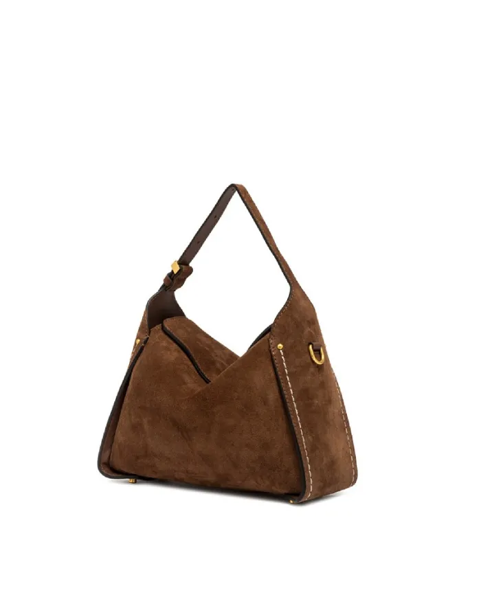 Gianni Chiarini Borsa pelle scamosciata Penelope Cognac