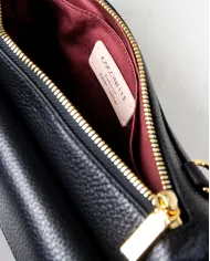 Coccinelle Borsa in pelle scalda mani Beat small Nero