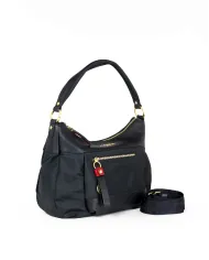 Nannini Borsa leggera Liberty Nero/Rosso