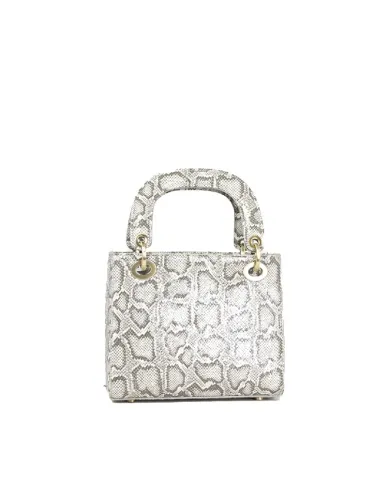 Atelier du Sac Borsa piccola Mini Alienor Reptiles Beige