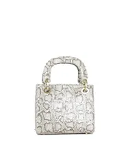 Atelier du Sac Borsa piccola Mini Alienor Reptiles Beige