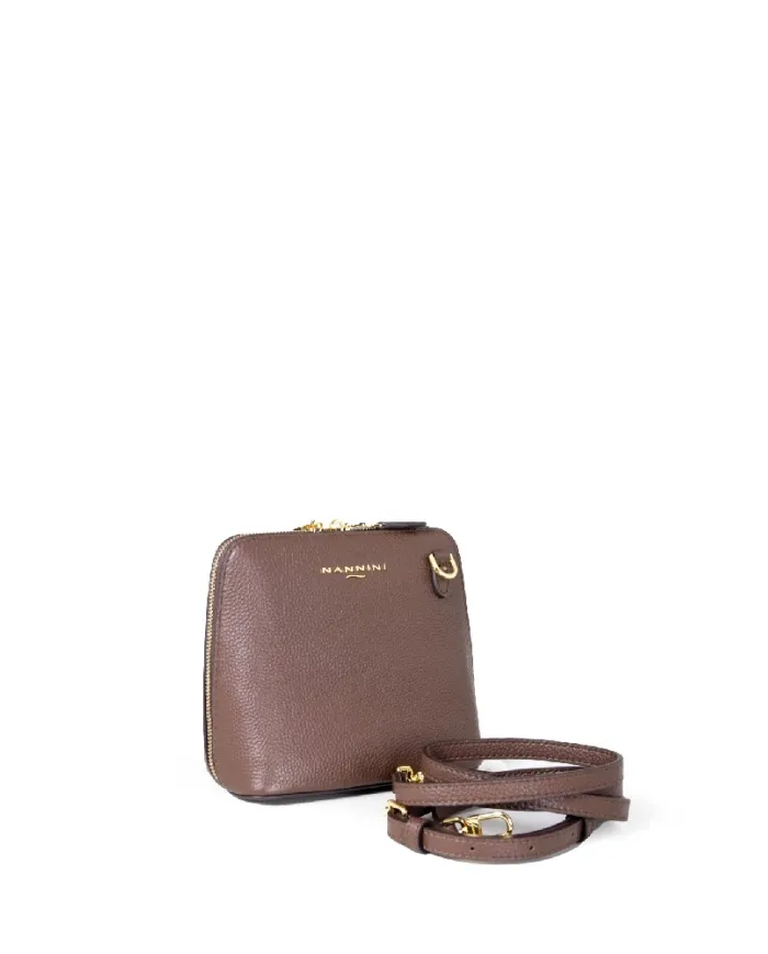 Nannini Borsa bandoliera Keira Cuoio
