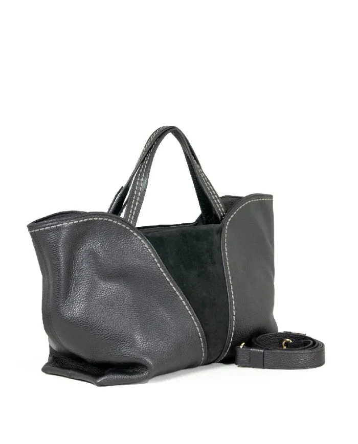 Visona Borsa grande Viva Nero