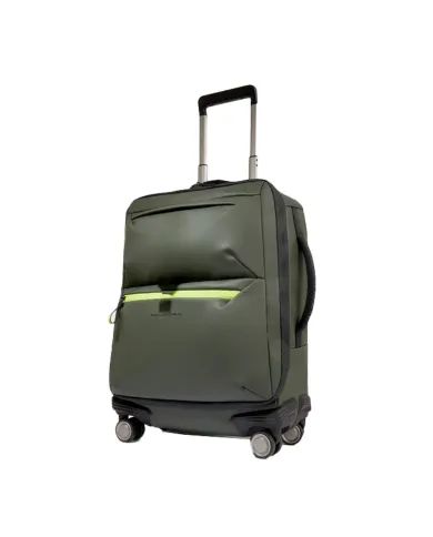 Piquadro Trolley bagaglio a mano 4 ruote Corner Verde