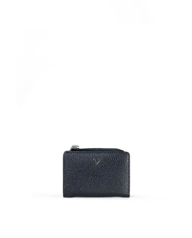 Caleidos Portafoglio piccolo in pelle Nero