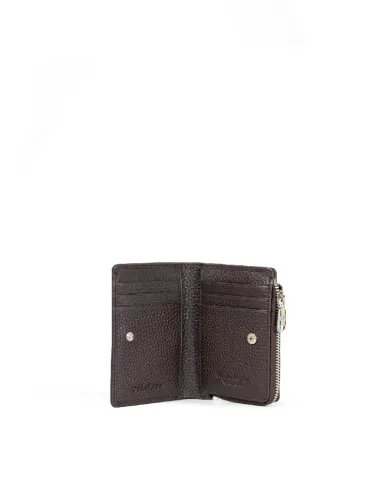 Caleidos Portafoglio piccolo in pelle Testa moro