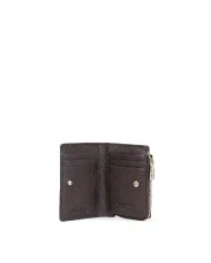 Caleidos Portafoglio piccolo in pelle Testa moro