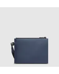 Piquadro Pochette tessuto impermeabile Blu