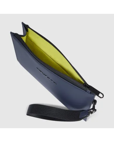 Piquadro Pochette tessuto impermeabile Blu