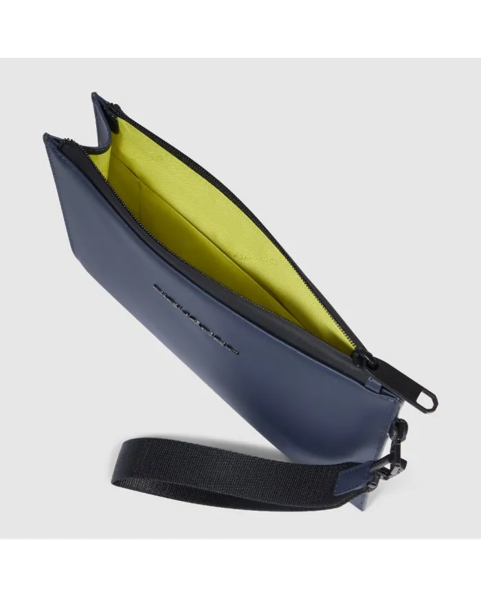 Piquadro Pochette tessuto impermeabile Blu