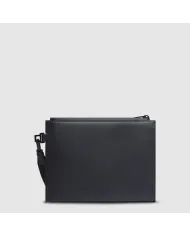 Piquadro Pochette tessuto impermeabile Nero