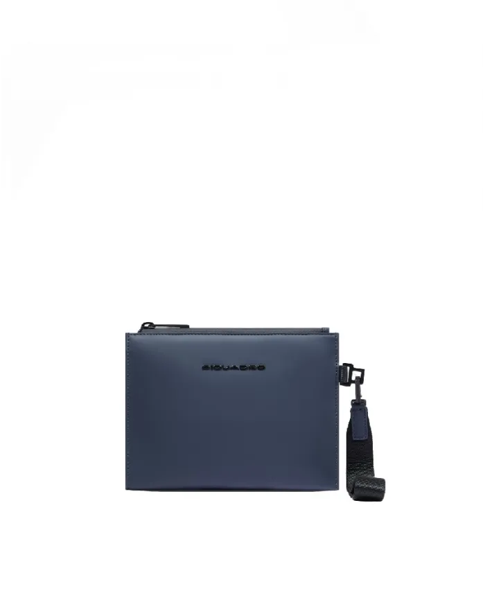 Piquadro Pochette piccola impermeabile Blu