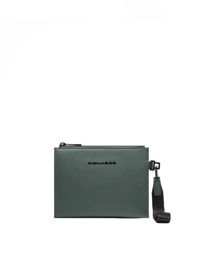 Piquadro Pochette piccola impermeabile Verde