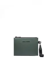 Piquadro Pochette piccola impermeabile Verde