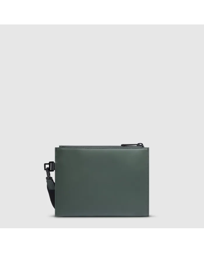 Piquadro Pochette piccola impermeabile Verde