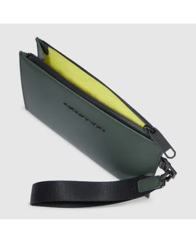 Piquadro Pochette piccola impermeabile Verde