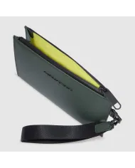 Piquadro Pochette piccola impermeabile Verde