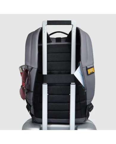 Piquadro Zaino impermeabile per pc 14 Corner Grigio