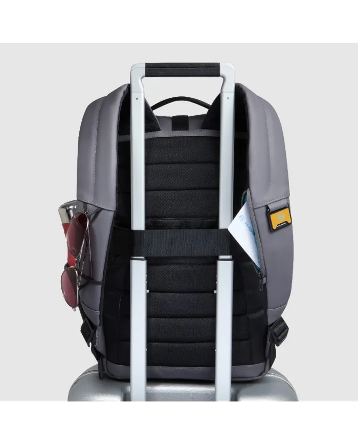 Piquadro Zaino impermeabile per pc 14 Corner Grigio