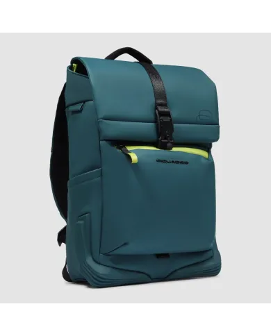 Piquadro Zaino impermeabile per pc 14 Corner Ottanio