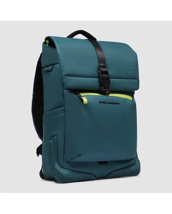 Piquadro Zaino impermeabile per pc 14 Corner Ottanio
