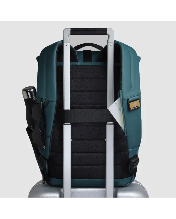 Piquadro Zaino impermeabile per pc 14 Corner Ottanio