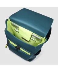 Piquadro Zaino impermeabile per pc 14 Corner Ottanio