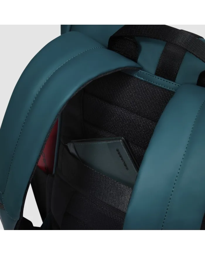 Piquadro Zaino impermeabile per pc 14 Corner Ottanio