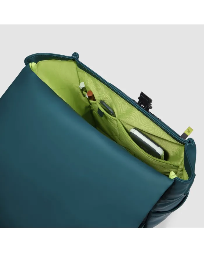 Piquadro Zaino impermeabile per pc 14 Corner Ottanio