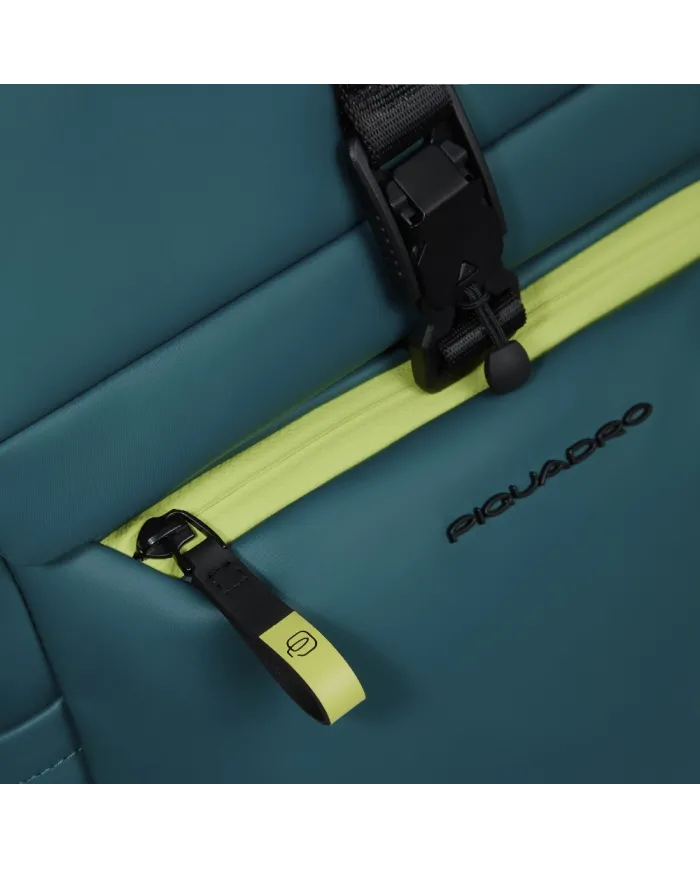 Piquadro Zaino impermeabile per pc 14 Corner Ottanio