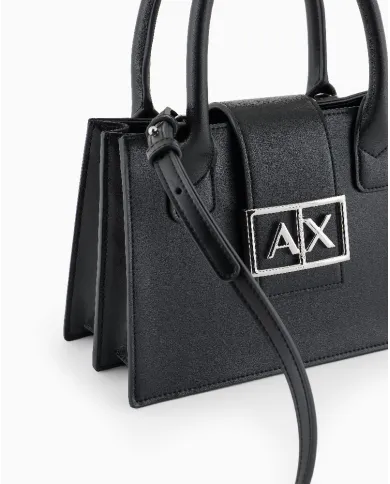 Armani Exchange Borsa a mano piccola Nero