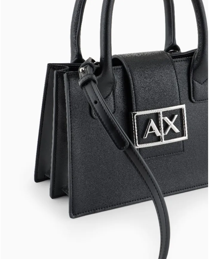 Armani Exchange Borsa a mano piccola Nero
