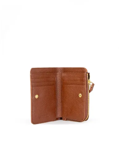 Visona Portafoglio piccolo in pelle Marrone
