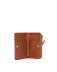 Visona Portafoglio piccolo in pelle Marrone