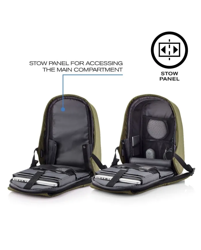 XD Design Zaino antitaccheggio Bobby Hero small Verde