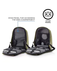 XD Design Zaino antitaccheggio Bobby Hero small Verde