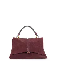 Loristella Borsa a mano scamosciata Kendall Bordeaux