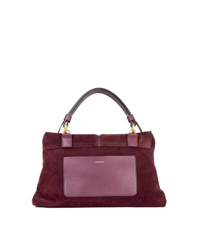 Loristella Borsa a mano scamosciata Kendall Bordeaux