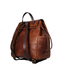 CHIARUGI Zaino cuoio Marrone