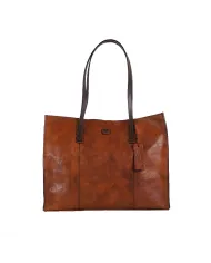 CHIARUGI Shopping bag cuoio Marrone