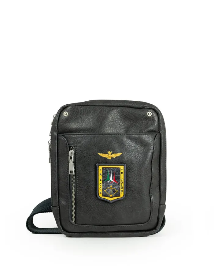 Aeronautica Militare Borsa uomo grande Pilot Antracite