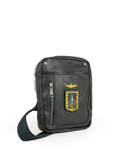 Aeronautica Militare Borsa uomo grande Pilot Antracite