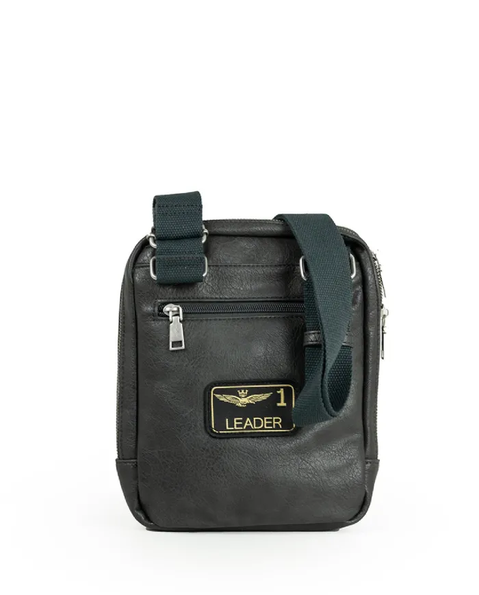 Aeronautica Militare Borsa uomo grande Pilot Antracite