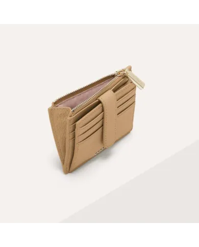 Coccinelle Porta carte di credito Metallic soft Beige