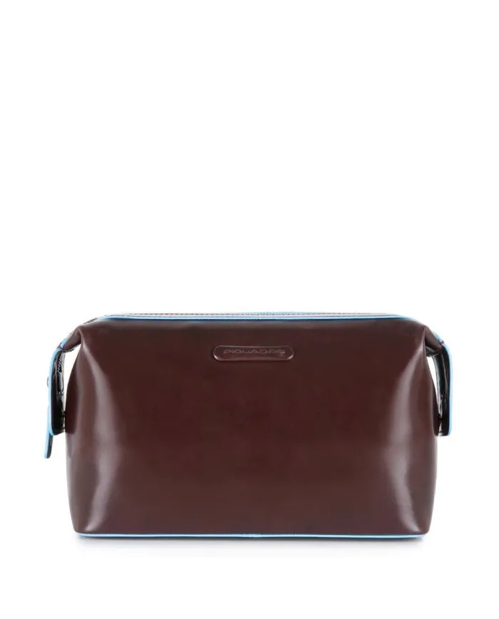 Piquadro Necessaire pelle Mogano